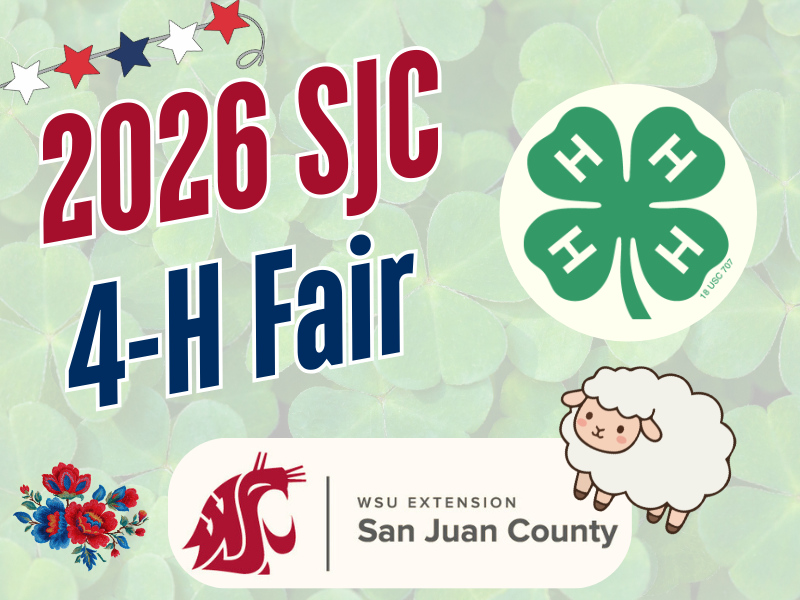 Logo for 2026 San Juan County 4-H Fair